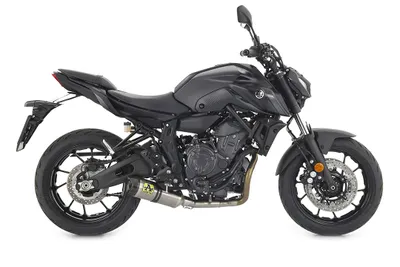 Produktbild von ARROW Auspuff THUNDER für Yamaha MT-07 2021-, Titan