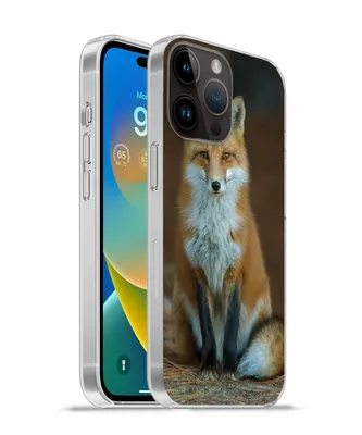 Produktbild von MuchoWow® Handyhülle Schutzhülle Hülle für Apple iPhone 14 Pro Max Fuchs - Makro - Rot Silikon Softcase Handy Hülle - Hardcover