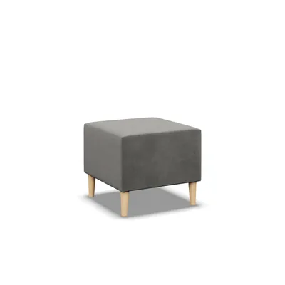 Produktbild von Pouffe-Fußhocker, wohnzimmer Sitzpouf BLANK 50x50cm, Hellgrau