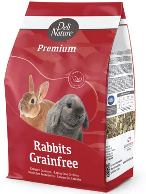 Productafbeelding van Deli Nature Premium konijnen graanvrij 3KG