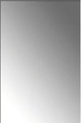 Produktbild von Rahmenspiegel - 67 x 47cm - Weiß