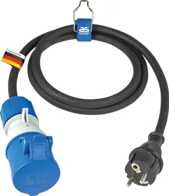 Zdjęcie produktu dla AS Schwabe 61406 Adapter CEE 3-biegunowy 230 V 1 szt