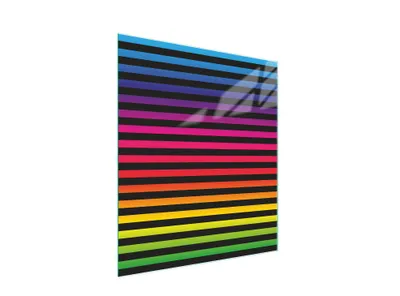 Produktbild von Glasschneidebrett 45x52 Bunt