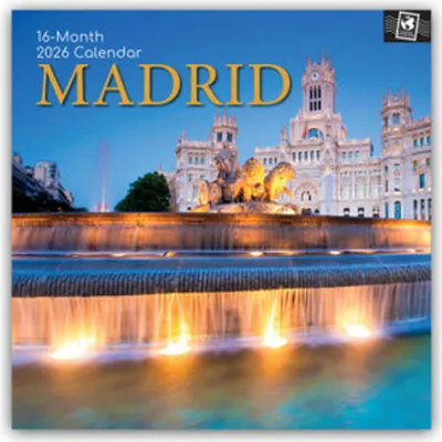 Image de Madrid 2026 - 16-Monatskalender