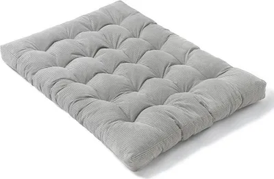 Image de Matelas futon BANANAIR 160x200 cm gris clair