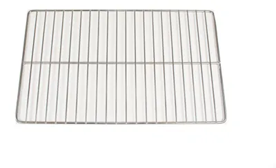 Kühlgitter aus Edelstahl, 25,5 x 20,88 Zoll, silber