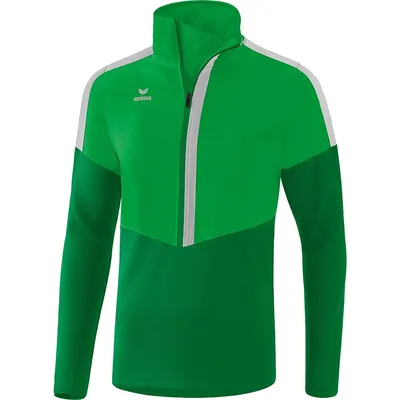 Produktbild von Erima Squad Worker Top Kinder - Fern Green / Smaragd / Silver Grey