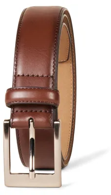Immagine prodotto di Cintura in pelle da uomo Essentials, stile classico, color marrone, taglia 75