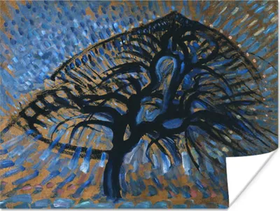 Produktbild von MuchoWow® Poster Apfelbaum - Piet Mondrian 80x60 cm - Kunst für zu Hause
