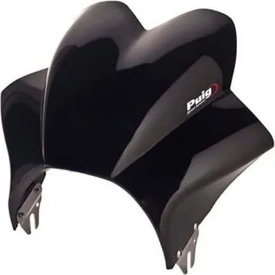 Immagine prodotto di Cupolino PUIG wave nero 325x375mm omologato ABE per Kawasaki