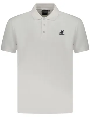 Produktbild von Elegantes Herren-Polohemd Weiß | Kurzarm mit Stickerei & Logo