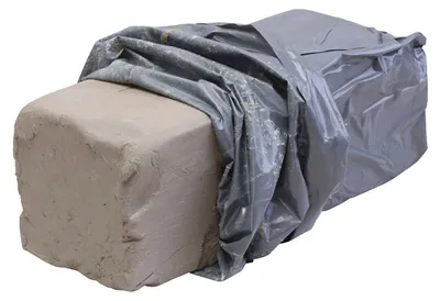 Produktbild von Witbakkende Stoneware Klei, 10kg