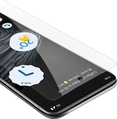 Produktbild von Cadorabo Schutzfolie für Google PIXEL 7 PRO in KRISTALL KLAR Gehärtetes Tempered Display-Schutzglas Panzerfolie