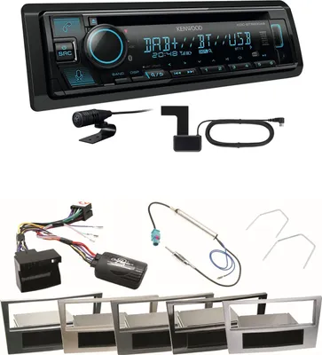 Produktbild von Kenwood KDC-BT560DAB Bluetooth DAB USB Einbauset für Astra H Corsa D Zafira B