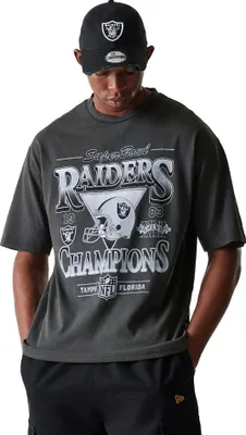 Zdjęcie produktu dla New Era Oversized Shirt - WASHED Las Vegas Raiders - S