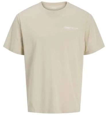 Produktbild von Jj Rebel Zack Sn Kurzarm-t-shirt Beige L Mann Beige L