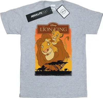 Produktbild von Disney - "The Lion King" T-Shirt für Herren BI32269 (L) (Grau)