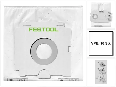 Obrázek produktu pro Filtrační sáček Festool SELFCLEAN SC FIS-CT 36/10 ( 496186 ) pro mobilní vysavač CT 36 - 10 kusů