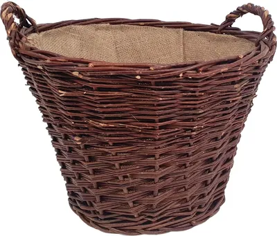 Produktbild von Aufbewahrungskorb Kiepe braun mit Jute klein