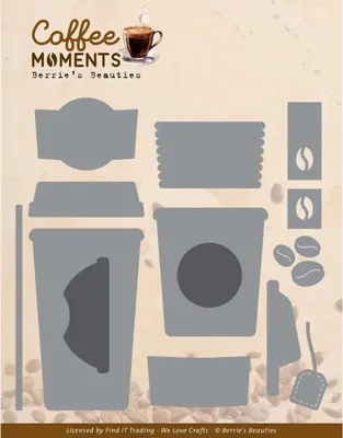 Produktbild von Stanzschablone - Berries Beauties - Coffee Moments - Coffee to Go