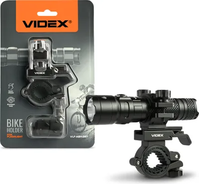 Produktbild von Fahrradhalterung für Videx-Taschenlampen mit einem Durchmesser von 20-28mm Aluminium-Schnellbefestigung