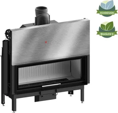 Produktbild von Kaminofen Hitze ARDENTE 120×43.G 22 kW Kaminofeneinsatz Ofen Holzofen Kamin Einsatz