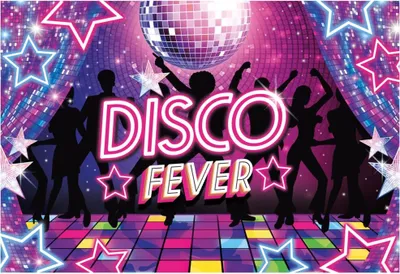 Obrázek produktu pro Banner - plachta DISCO fever - horečka - 80. léta - 220 x 150 cm