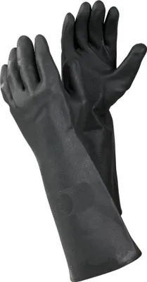 Produktbild von Ejendals Tegera® 241 CHEMFORCE Chemikalienschutzhandschuhe extra lang mit Diamant-Grifffläche (6 Paar)