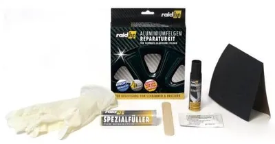 Productafbeelding van Raid HP 340002 Reparatieset voor aluminium velgen, zwart, glanzend