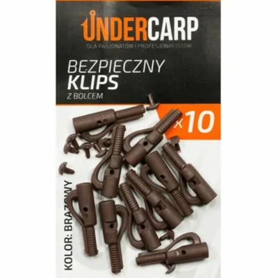 Obrázok produktu pre Bezpečnostná spona UNDERCARP s kolíkom hnedá UC56