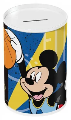 Zdjęcie produktu dla Metalowa skarbonka Disney Myszka Mickey 15x10 cm DIAKAKIS
