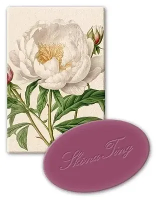 Image de Savon cadeau Pivoines et roses, 25 g