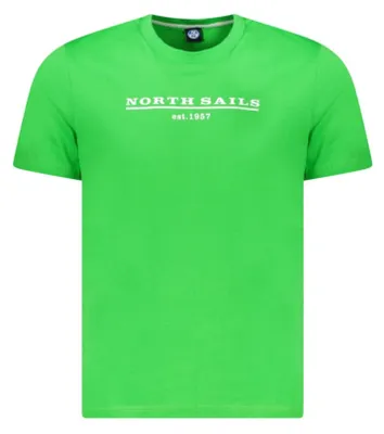 Produktbild von Stylisches Kurzarm-T-Shirt mit Rundhals und Print in Grün für Herren