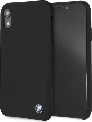 Immagine prodotto di Etui Custodia rigida Bmw Bmhci61Silbk Iphone Xrczarny/Silicone nero
