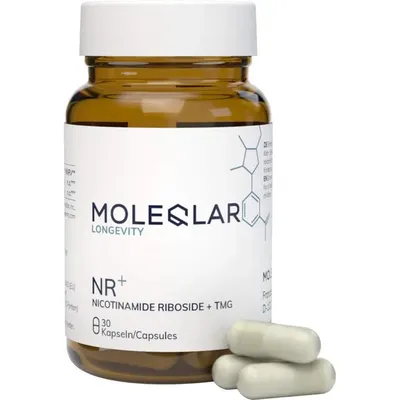 Zdjęcie produktu dla Moleqlar Longevity NR+ Nicotinamide Capsules 30 kapsułek