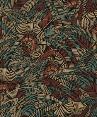 Zdjęcie produktu dla Khroma by Masureel Tapeta przejrzeć brązowym - 630872 - 53 cm x 10.05 m