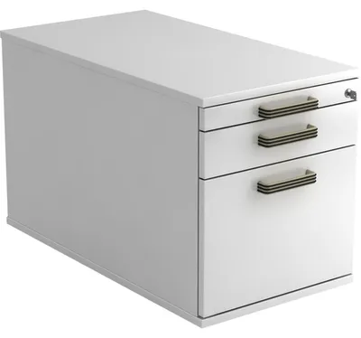 Image de HAMMERBACHER TC20 Rollcontainer weiß 3 Auszüge