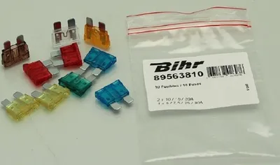 Productafbeelding van BIHR minizekeringen, 10 stuks