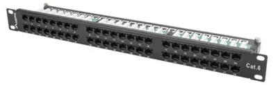 Produktbild von Lanberg PPU6-1048-B Splitter/Verteiler