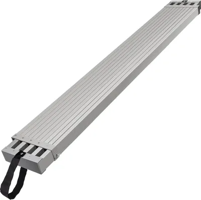 Image de Planche de travail télescopique en aluminium 2,7-4,5m 227kg capacité de charge Planche d'échafaudage