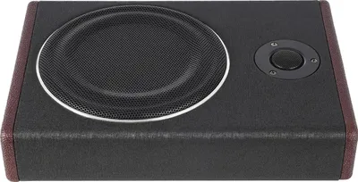 Produktbild von Auto-Subwoofer unter dem Sitz - Aktiver Slim-Subwoofer Bassbox - 600 W - Integrierter Verstärker - Flache Einbauform - Fernbedienung - Für Pkw & Lkw