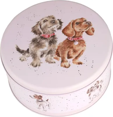 Produktbild von Wrendale Designs Keksdose Hunde Welpen | ca. 19.5cm D