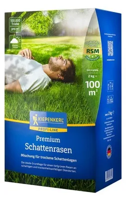 Produktbild von Kiepenkerl Rasensamen Royal Schattenverträglicher Rasen 2 kg