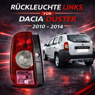 Image de Feu arrière gauche pour Dacia Duster 2010 - 2014, 265500035R