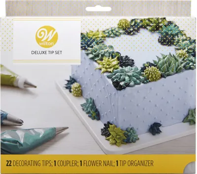Produktbild von Wilton Tüllen Set inklusive Aufbewahrungsbox - 22 teilig