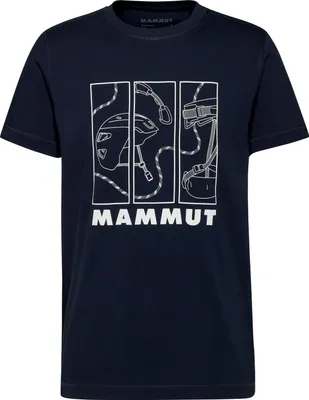 Image de T-shirt Mammut Core pour homme, bleu marine, L, Mammut