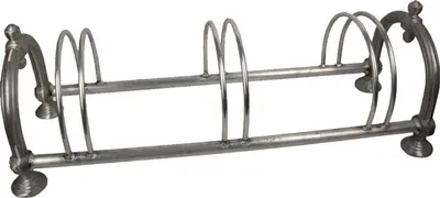 Produktbild von Casa Padrino Nostalgie Fahrradständer aus Gusseisen Metallfarben - Jugendstil Fahrrad Ständer