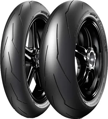 Obrázek produktu pro pár pneumatik PIRELLI 120/70-17 (58W) + 180/55-17 (73W) DIABLO SUPERCORSA V4 SP