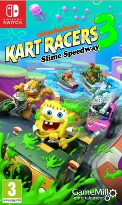 Produktbild von Spiel NICKELODEON KART RACERS 3 SLIME SPEEDWAY NINTENDO CODE IN BOX SWITCH