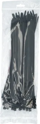 Produktbild von Womi Kabelbinder 300x4.8mm schwarz 100 Stück